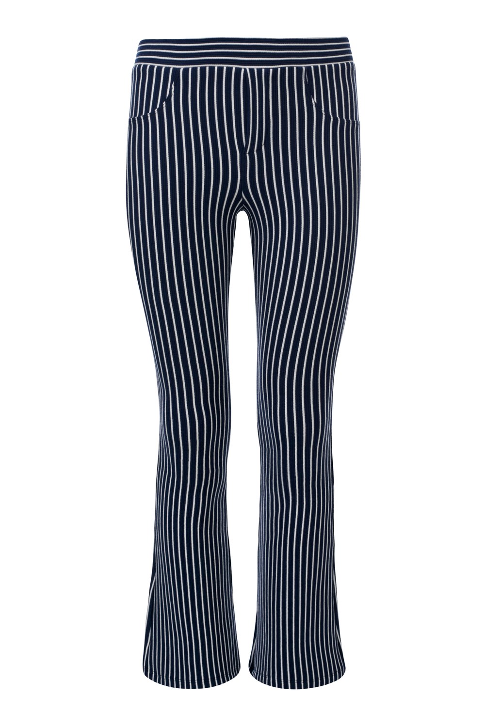 Loox's Revol. Long pants stripe flared Trousers