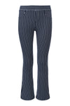Looxs Revol. Lange broek streep flared Broeken