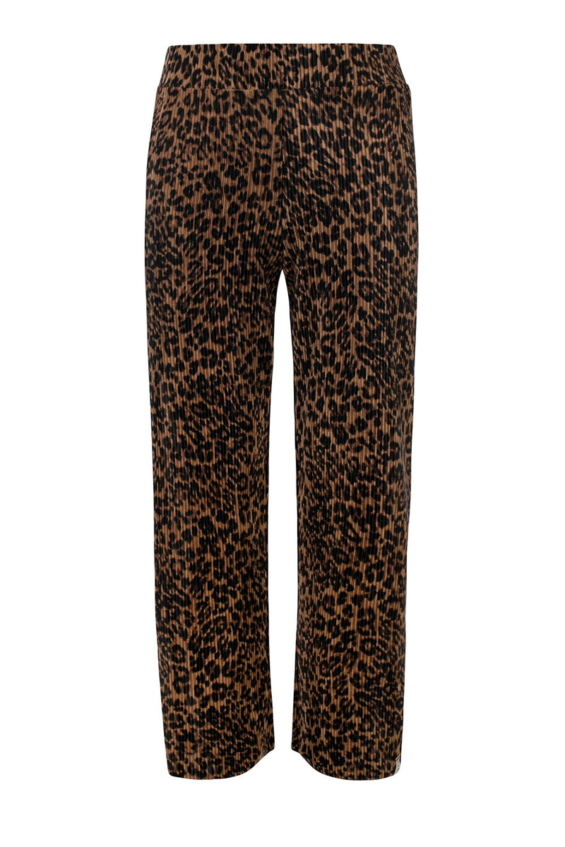 Looxs Revol. Lange broek wijde pijp AOP