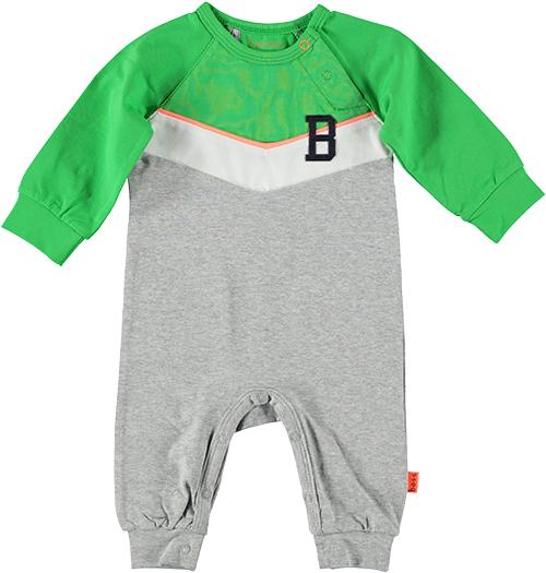 Baby Jongens Suit Colorblock van B.E.S.S. in de kleur Green in maat 68.