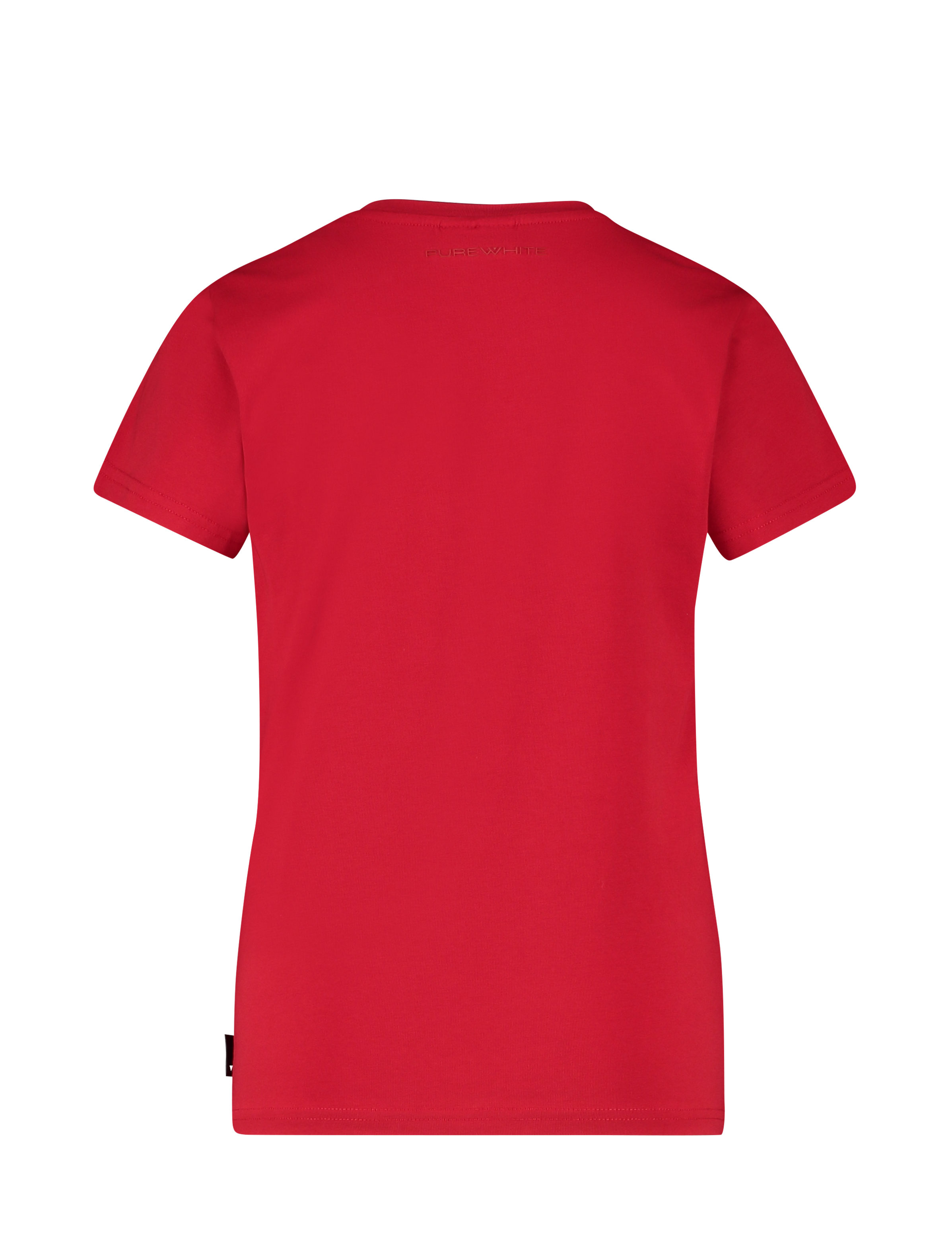 Jongens Shirts korte mouw van Ballin Amsterdam in de kleur Red in maat 176.