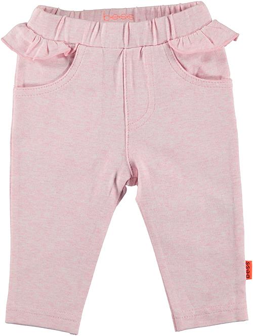 Baby Meisjes Pants Ruffle van B.E.S.S. in de kleur Pink in maat 68.