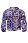Meisjes Girls Blouse Flare Sleeve van Looxs in de kleur 'Flower Ao in maat 164.