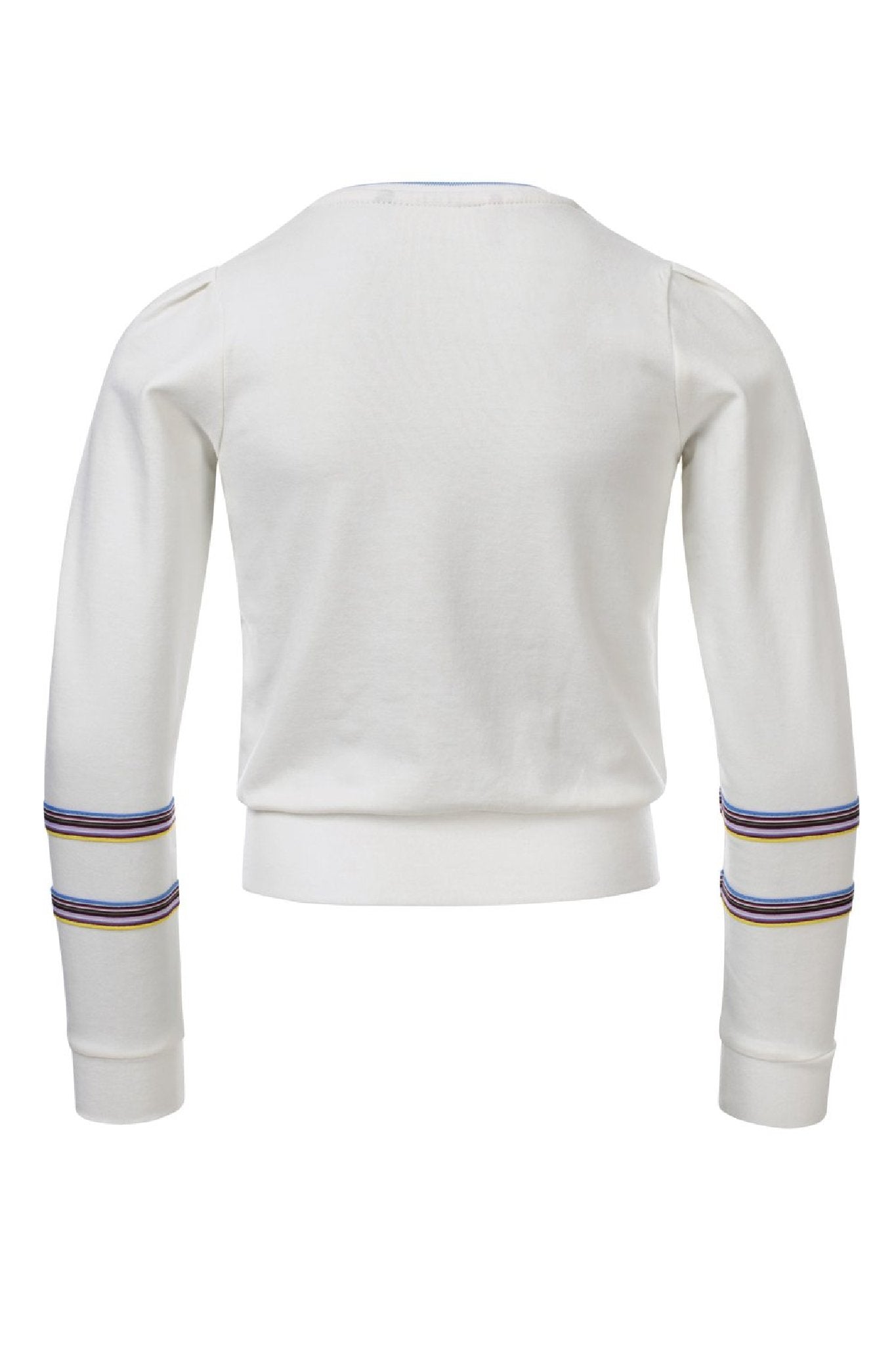 Meisjes Girls Sweater van Looxs in de kleur Off White in maat 164.