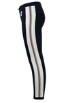 Meisjes Girls Sweat Pants van Looxs in de kleur Navy in maat 164.