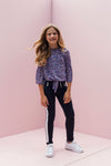 Meisjes Girls Sweat Pants van Looxs in de kleur Navy in maat 164.