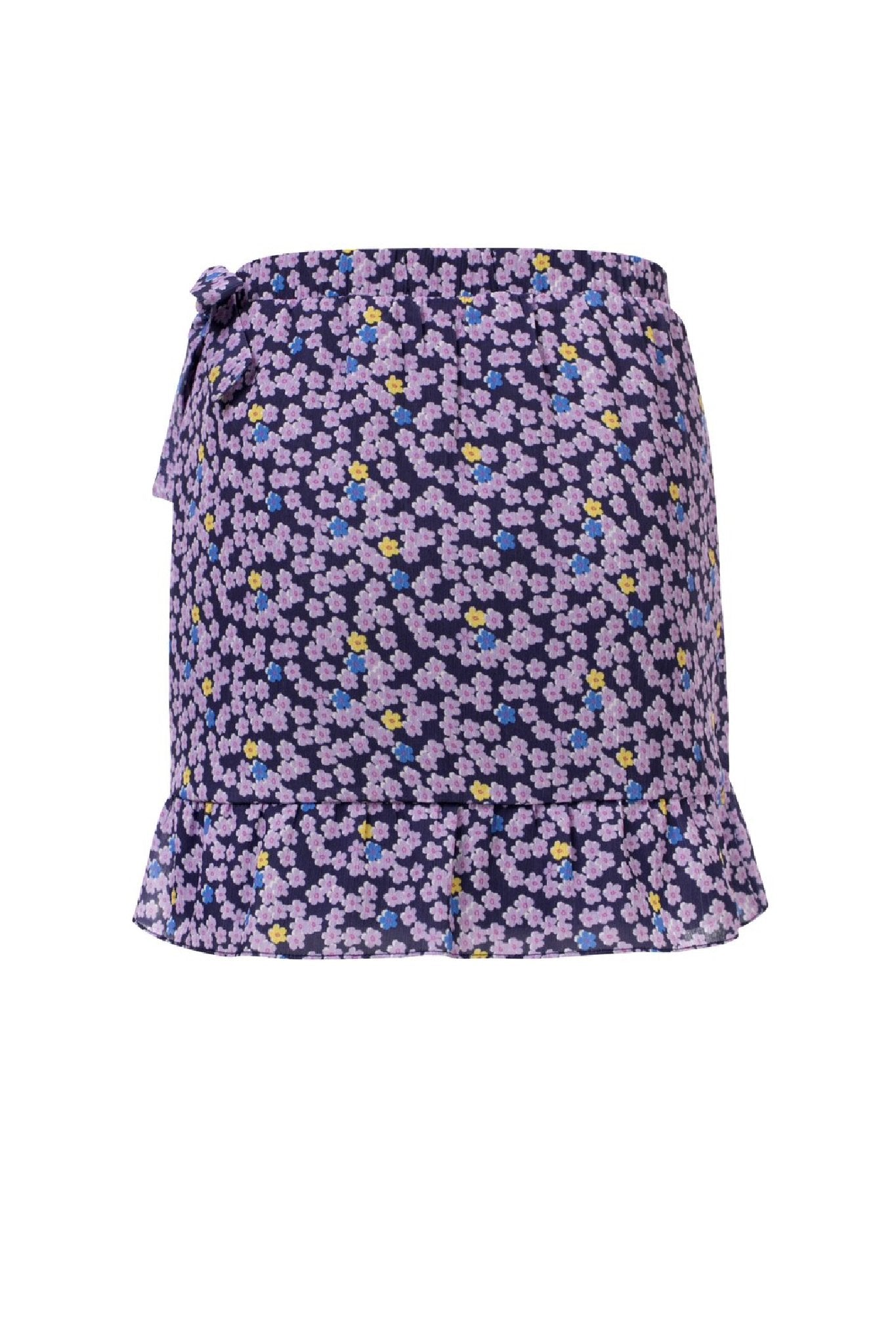 Meisjes Girls Ruffle Skirt van Looxs in de kleur 'Flower Ao in maat 164.
