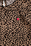 Meisjes Blouse van Little Looxs in de kleur Jaguar in maat 128.