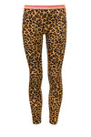 Meisjes Legging van Little Looxs in de kleur Cheeta in maat 128.