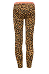 Meisjes Legging van Little Looxs in de kleur Cheeta in maat 128.
