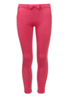 Meisjes Sporty Sweat Pants van Little Looxs in de kleur Raspberry in maat 128.