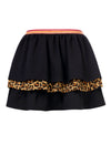 Meisjes 3 Layered Skirt van Little Looxs in de kleur Navy in maat 128.