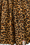 Meisjes Short Skirt van Little Looxs in de kleur Cheeta in maat 128.