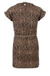 Meisjes Dress S.Sleeve van Little Looxs in de kleur Jaguar in maat 128.