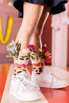 Meisjes Socks van Little Looxs in de kleur Jaguar in maat 27-30.