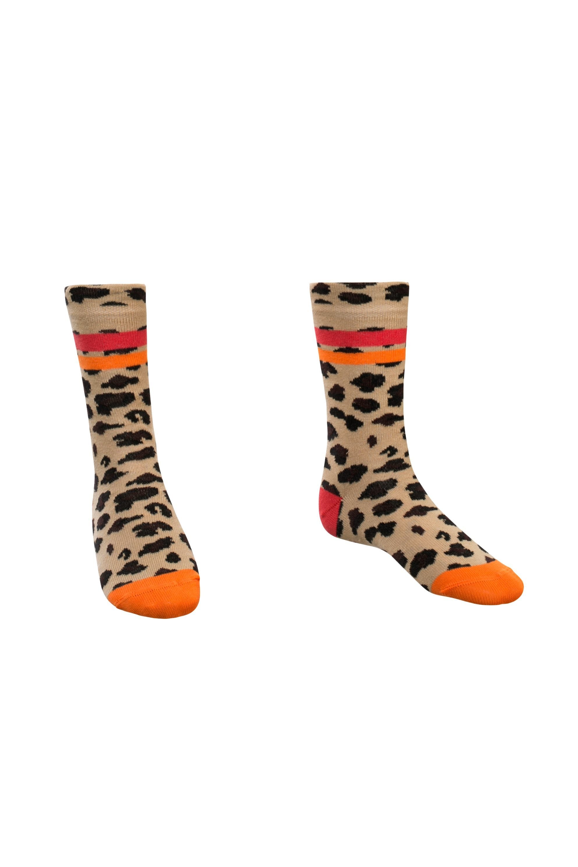 Meisjes Socks van Little Looxs in de kleur Jaguar in maat 27-30.