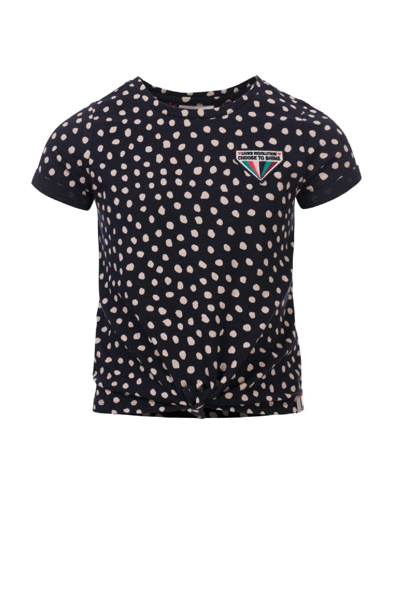 Looxs Girls T-shirt with knot