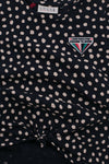 Meisjes Girls T-shirt with knot van Looxs in de kleur Dots Ao in maat 164.