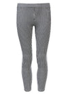 Meisjes Girls skinny tregging van Looxs in de kleur Mini Stripe in maat 164.