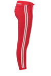 Meisjes Girls skinny sweat pants van Looxs in de kleur Rose in maat 164.