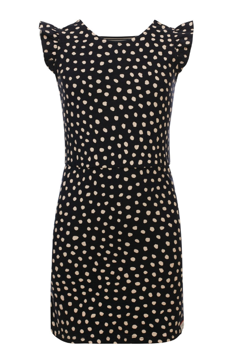 Meisjes Girls dress van Looxs in de kleur Dots Ao in maat 164.