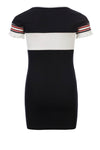 Meisjes Girls rib dress van Looxs in de kleur Navy in maat 164.