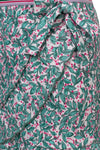 Meisjes Little woven  skirt ruffl van LOOXS Little in de kleur Bardot Stripe Y/D in maat 128.