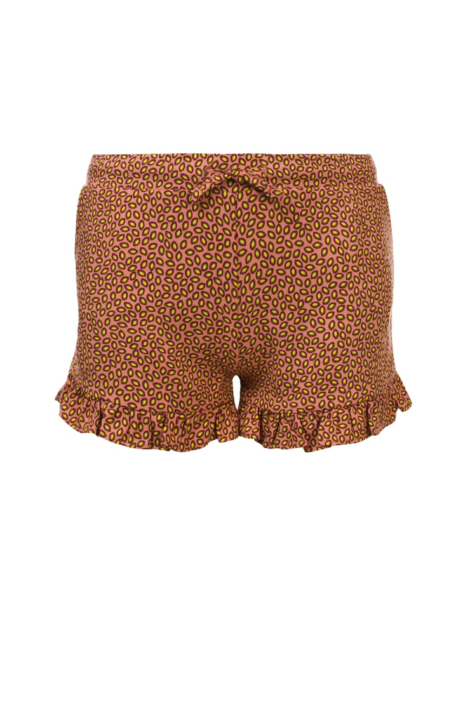 Meisjes Girls shorts van Looxs Revol. in de kleur Coral in maat 164.