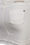 Meisjes Girls white denim skirt van Looxs Revol. in de kleur Off White in maat 164.