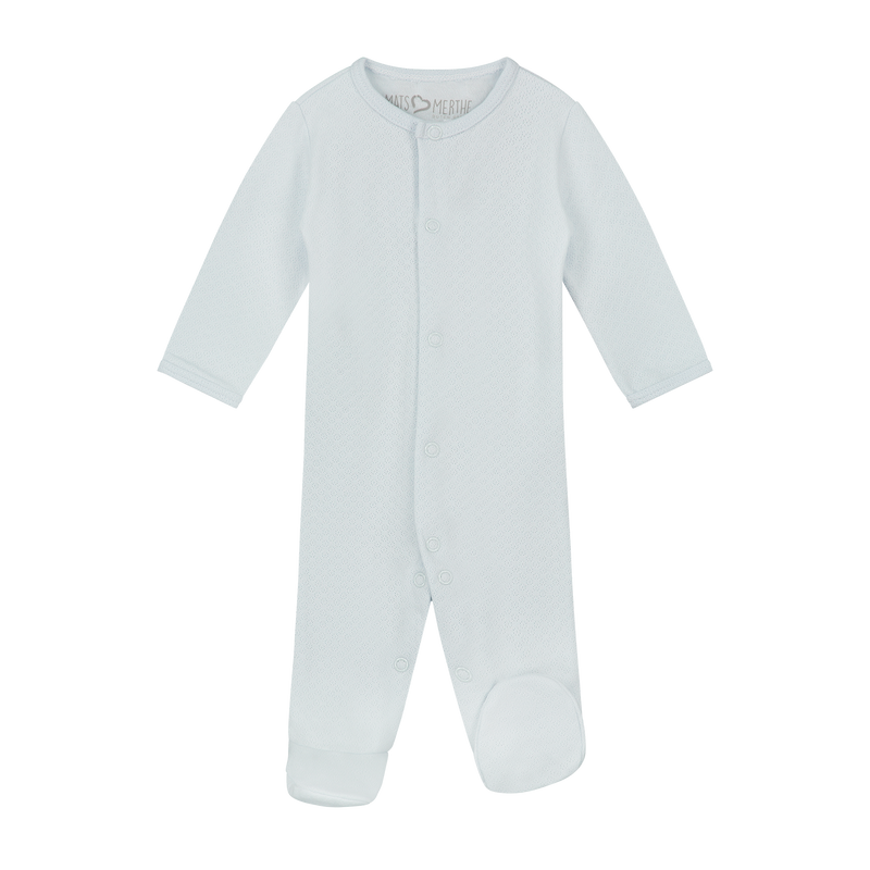 Mats&Merthe Onepiece suite blue Newborn