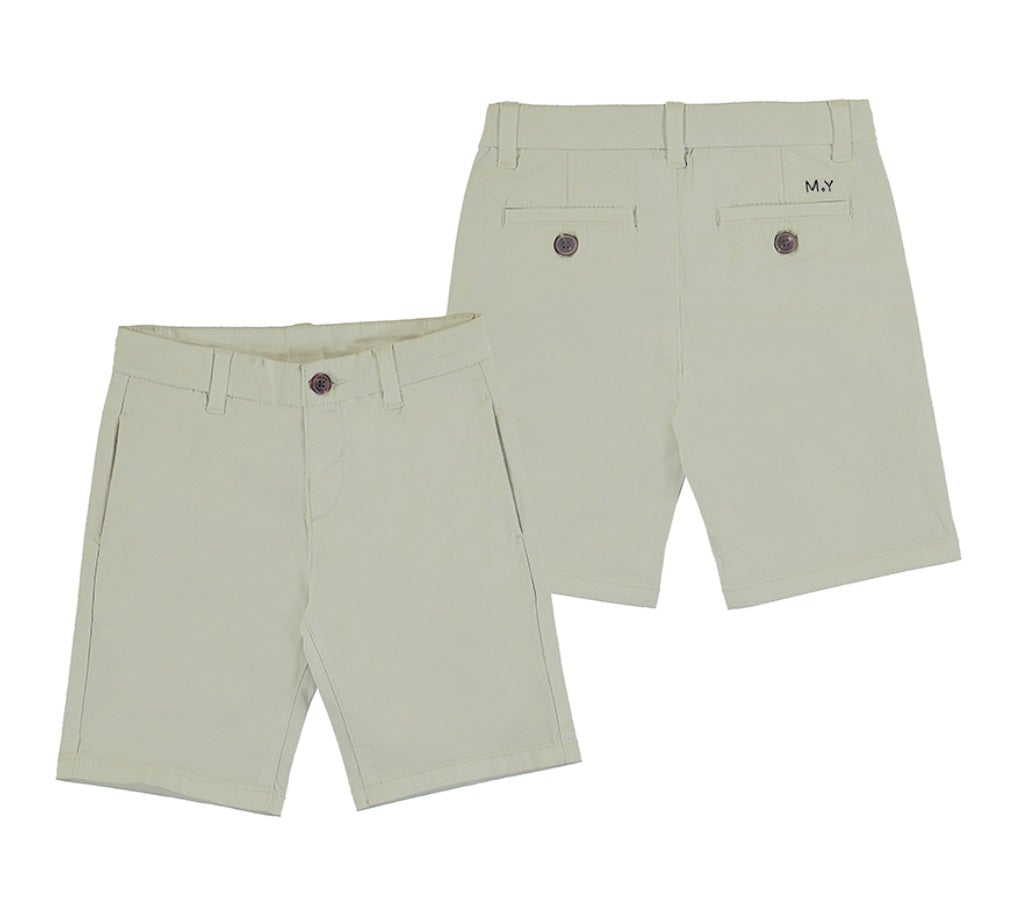 Mayoral Basic twill chino shorts