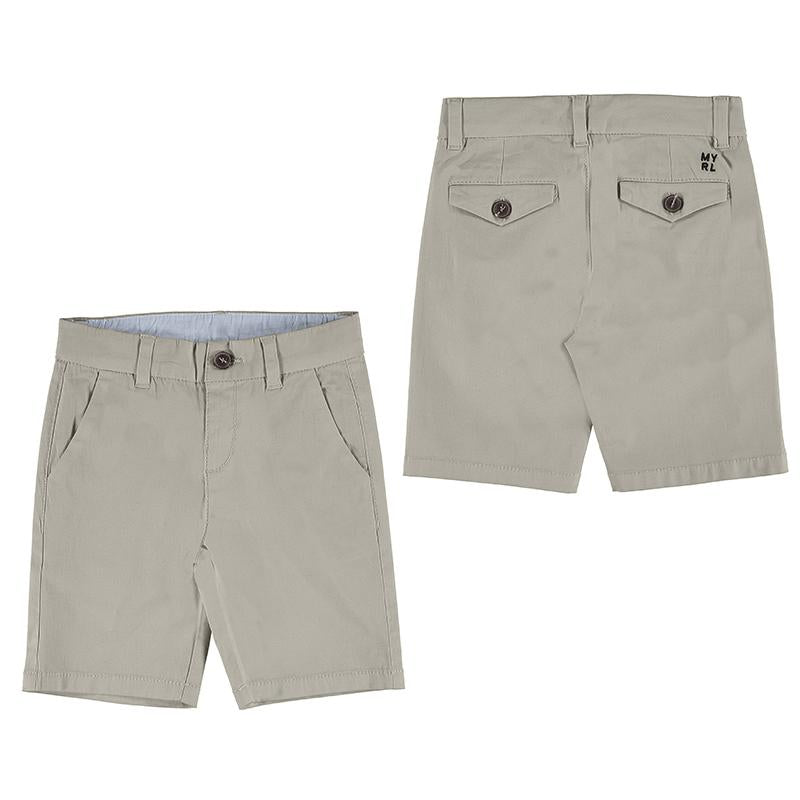 Mayoral Basic twill chino shorts