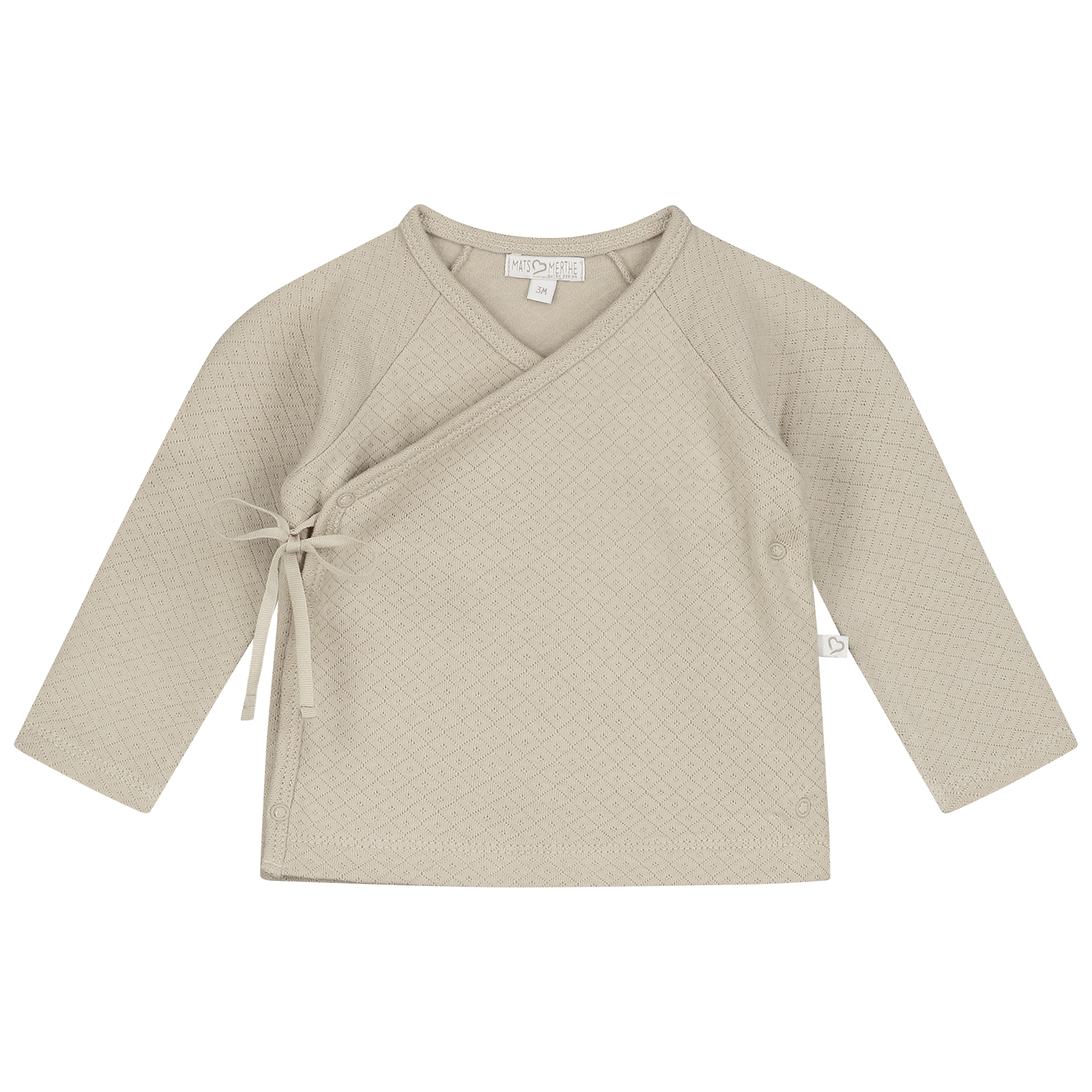 Mats&Merthe Benthe Wrap cardigan SAND
