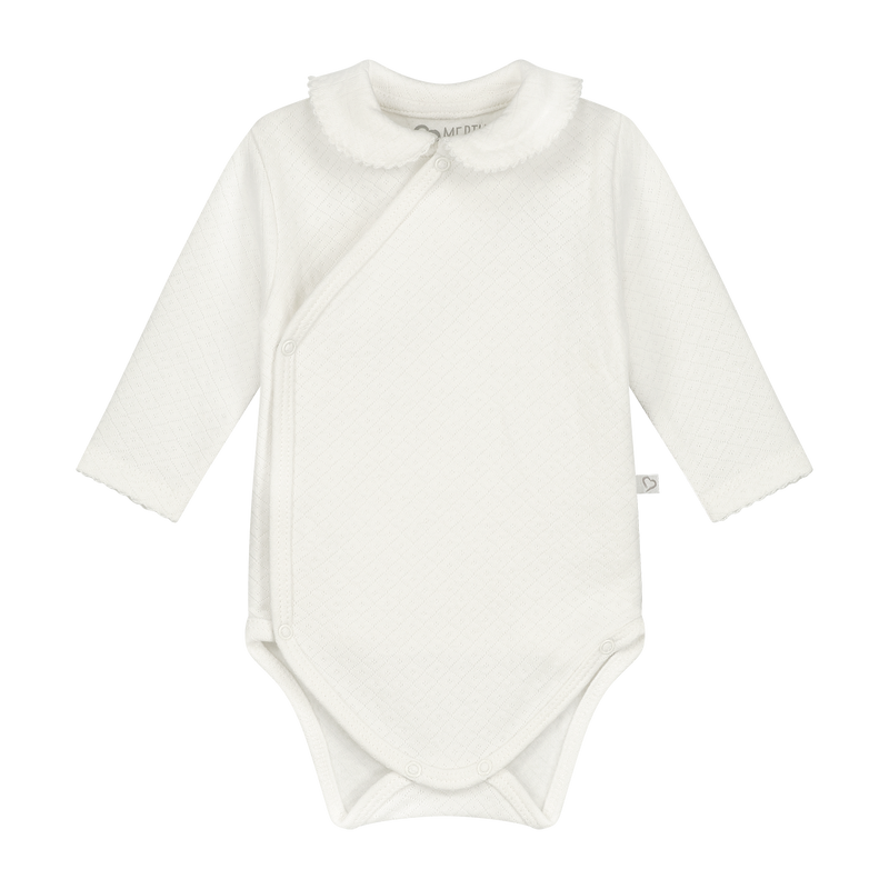 Mats&Merthe Charlotte body long sleeve OFF WHITE