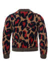 Meisjes Girls knitted cardigan van Looxs in de kleur Camel in maat 164.
