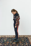 Meisjes Girls pants van Looxs in de kleur Midnight in maat 164.