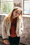 Meisjes Girls pants van Looxs in de kleur Midnight in maat 164.