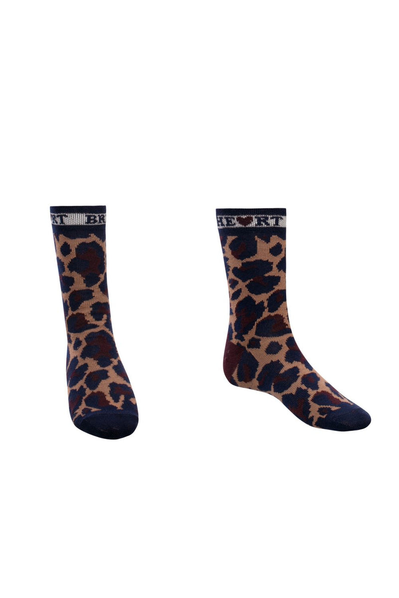 Meisjes Girls socks van Looxs in de kleur Camel in maat 35-38.