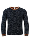 Meisjes Little top l.sleeve van Looxs Little in de kleur Navy in maat 128.