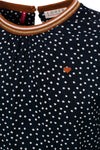 Meisjes Little top l.sleeve van Looxs Little in de kleur Navy in maat 128.