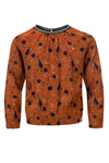 Meisjes Little top l.sleeve van Looxs Little in de kleur Caramel in maat 128.