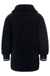 Meisjes Little teddy jacket van Looxs Little in de kleur Navy in maat 128.
