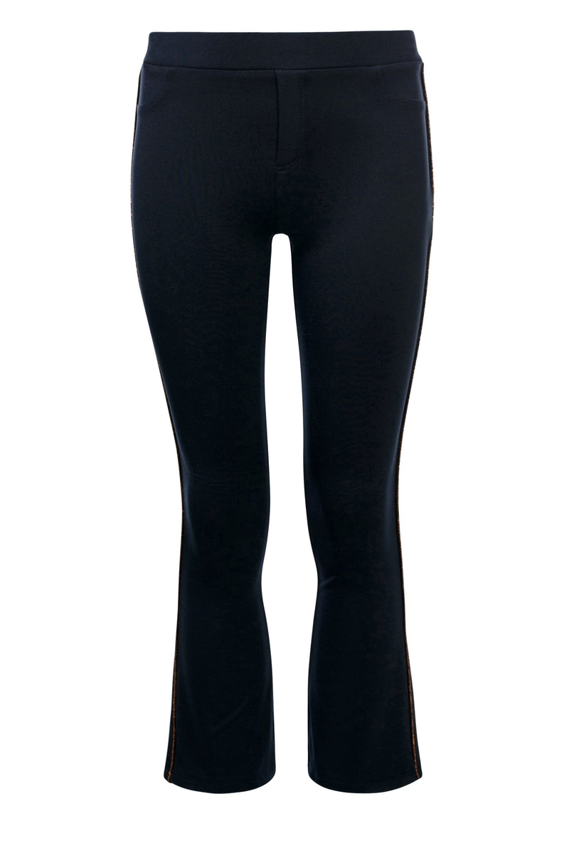 Meisjes Little sweat flair pants van Looxs Little in de kleur Navy in maat 128.