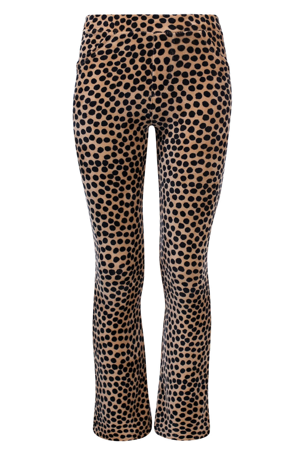 Looxs Little Little velours flair pant