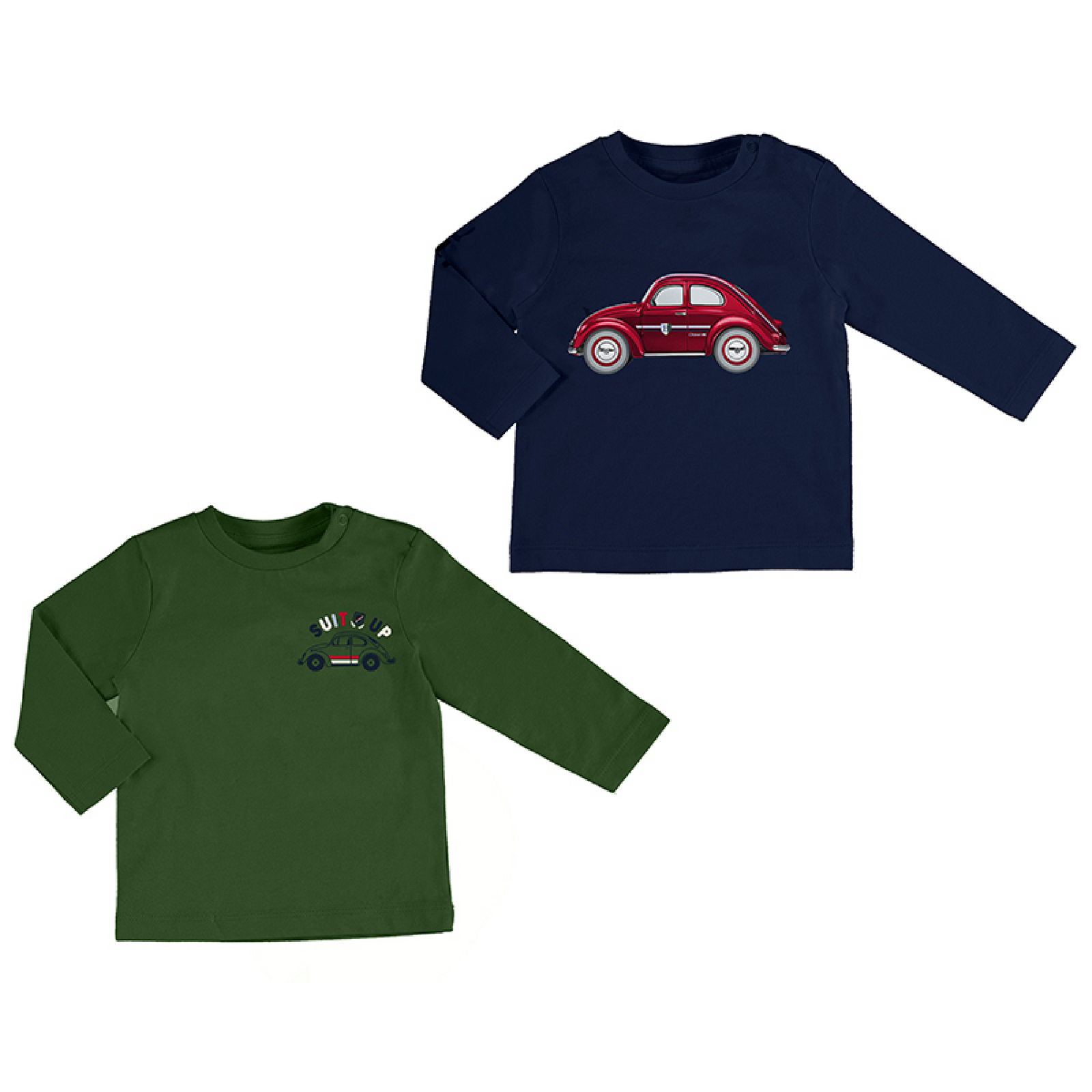 Mayoral Set Of 2 T-Shirt Longsleeve "Cars"