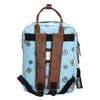 Zebra Rugzak Boys - Soccer Light blue