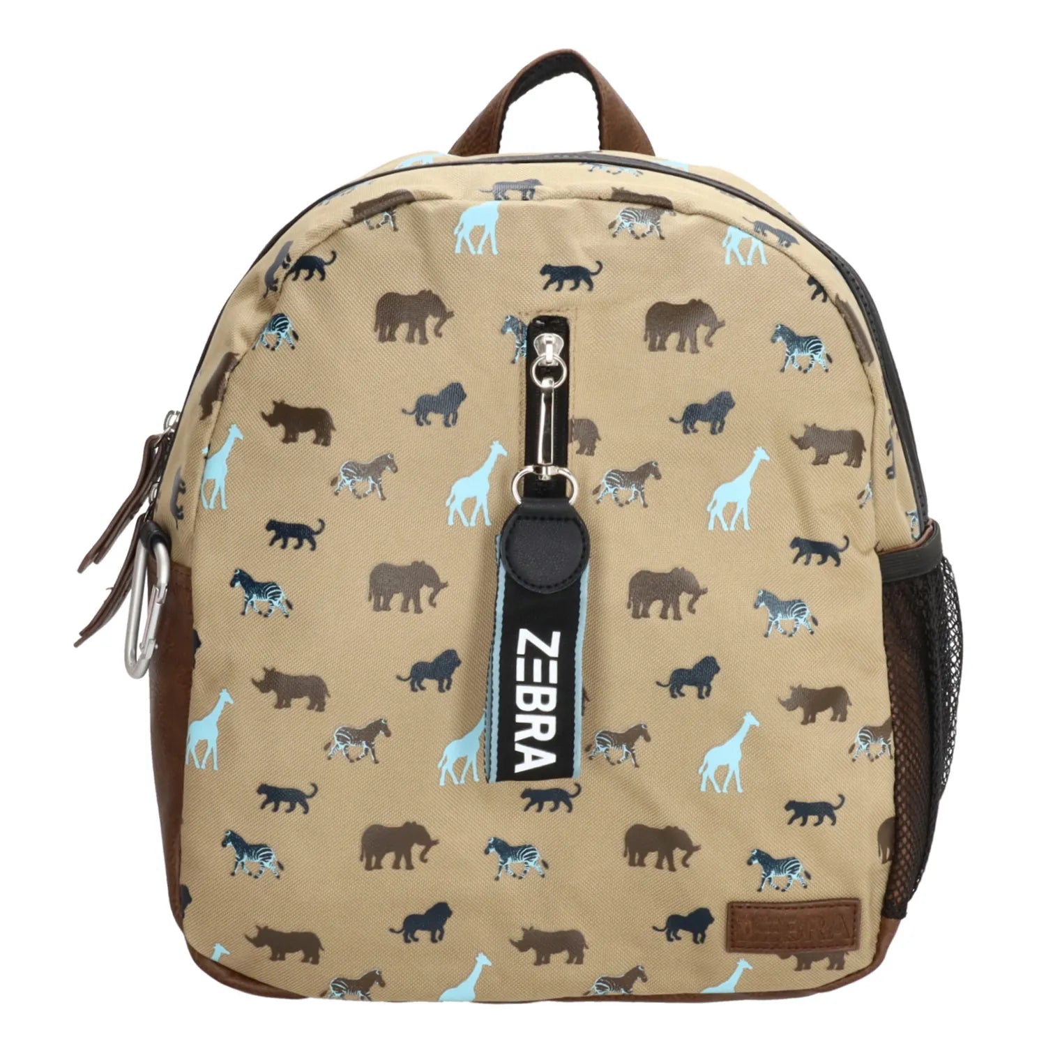 Zebra Rugzak boys - Savanne camel