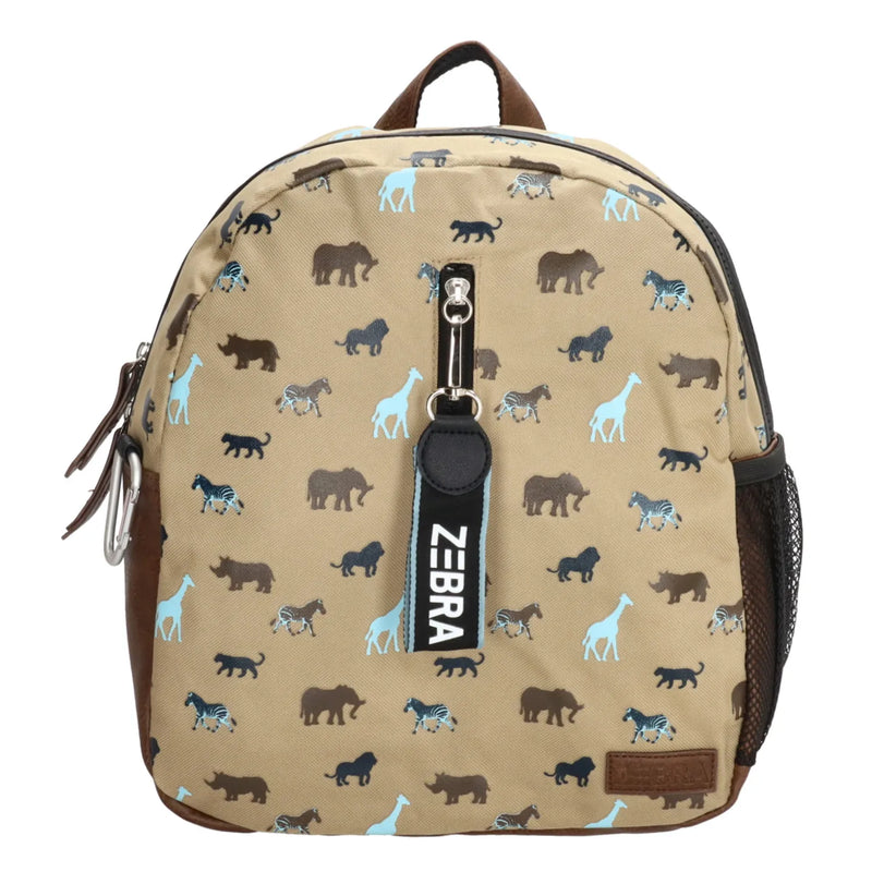 Zebra Rugzak boys - Savanne camel