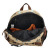 Zebra Rugzak boys - Savanne camel