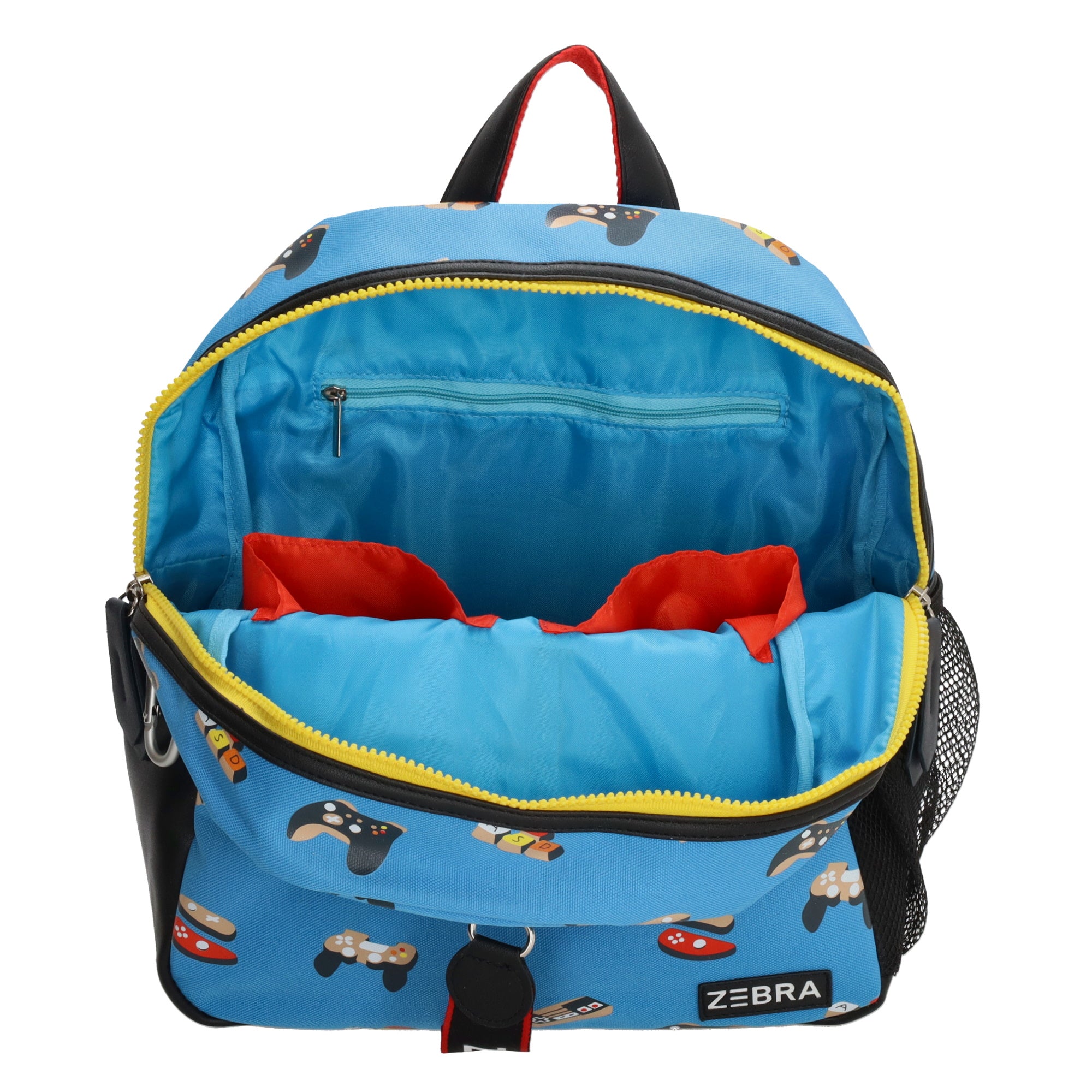 Zebra Backpack Boys - Soccer Light blue